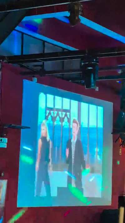 Rick rolled at the pub
