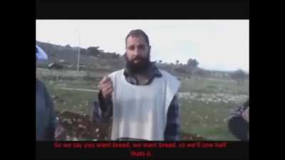 Israeli settler goes full retard: "You will all be slaves to us"