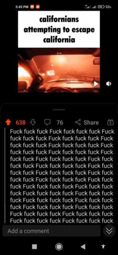 he dropped the tsar f-bomb. (my first post here, I'm really bad at editing)