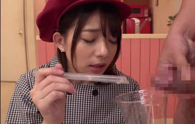 She needs milk for her boba tea!