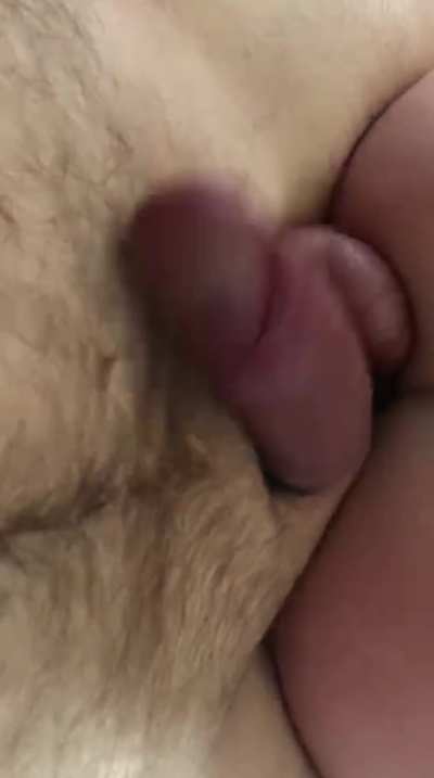 Balls crushed by ass
