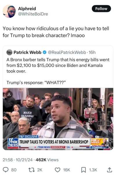 Even Trump said &ldquo; nigga what?&rdquo; 😂