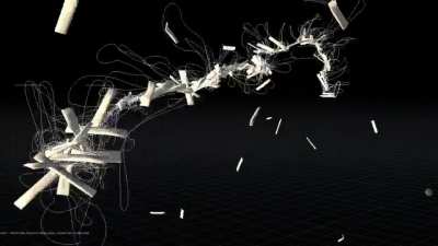 Rope Bridge in Vellum: Failure #1 that bridge need to calm down))