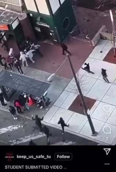 Man surrounded, beaten, and robbed right on Temple University campus
