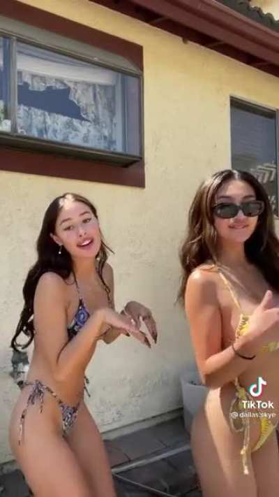 Love the blue bikini