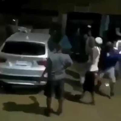 WCGW after you flip a vehicle (almost knocked out)