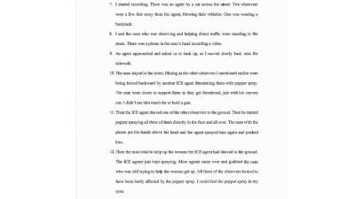 Official firsthand affidavit "pink lady" now hiding in fear of her life, under penalty of perjury