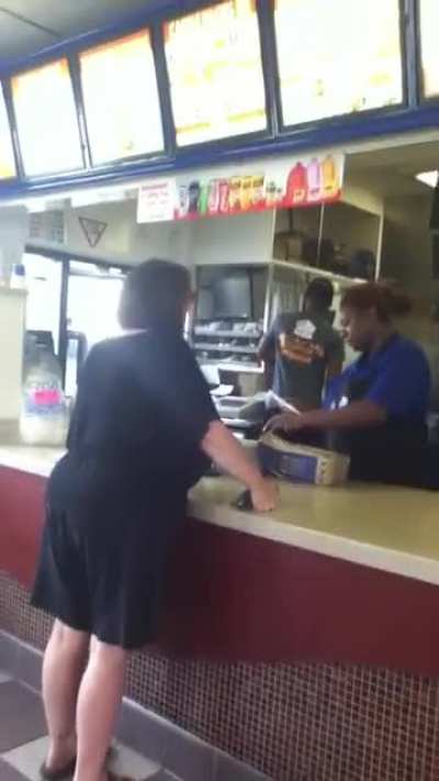 Karen at White Castle