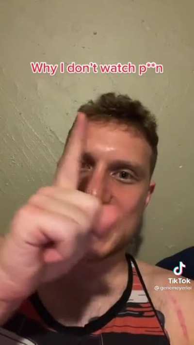Guy doesn&rsquo;t watch porn