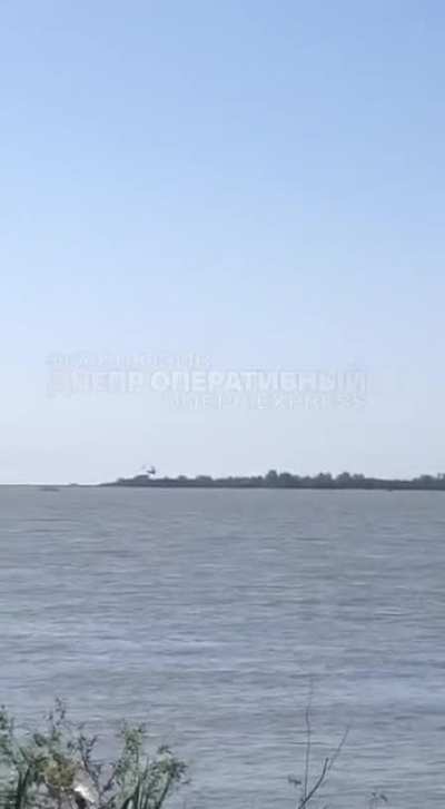 Russian Su-30SM opens cannon fire on Ukrainian Mi-14, Odessa region