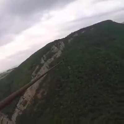 Zipline goes wrong