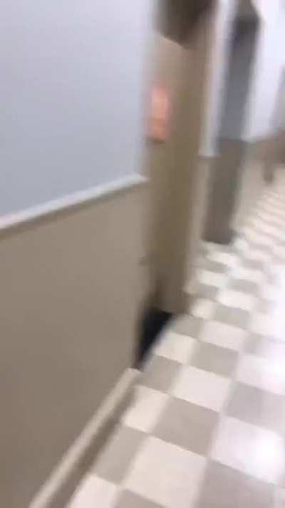 Finally found a bathroom..!