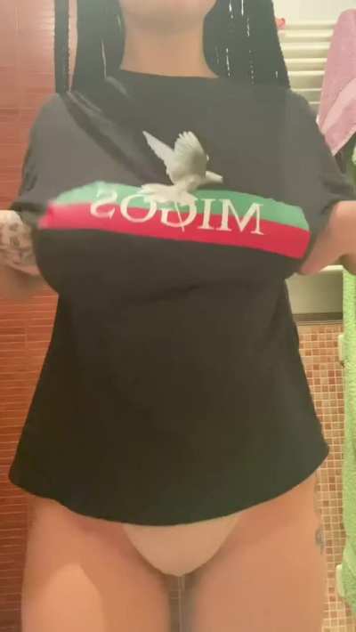 hope my busty milkers'll help me to make u cum at least twice today