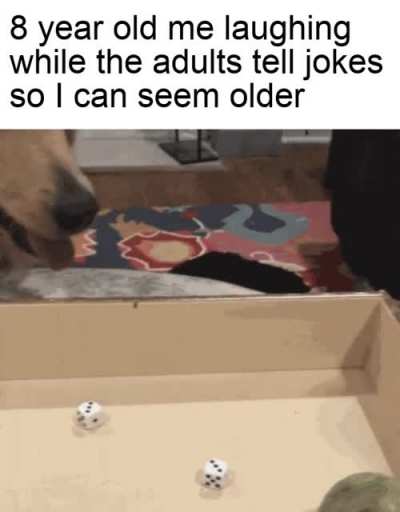 I'm an adult!