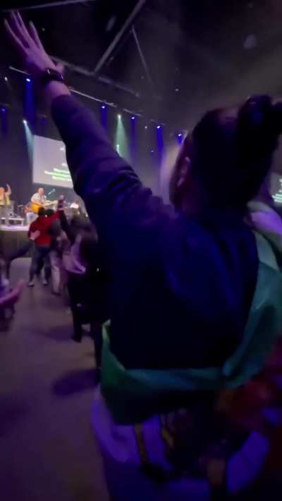 Iranian Christians singing Waymaker in Farsi, crying out to God for Iran