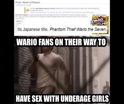 wario is phantom thief 😳😳😳😳