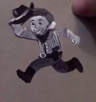 This little Arthur I made is giving you the biggest &ldquo;howdy mister!&rdquo;