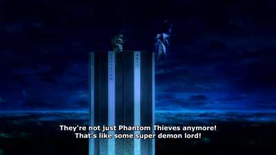 Little bits I loved from the P5A dub: "Forget the thieves!" [Stars and Ours]