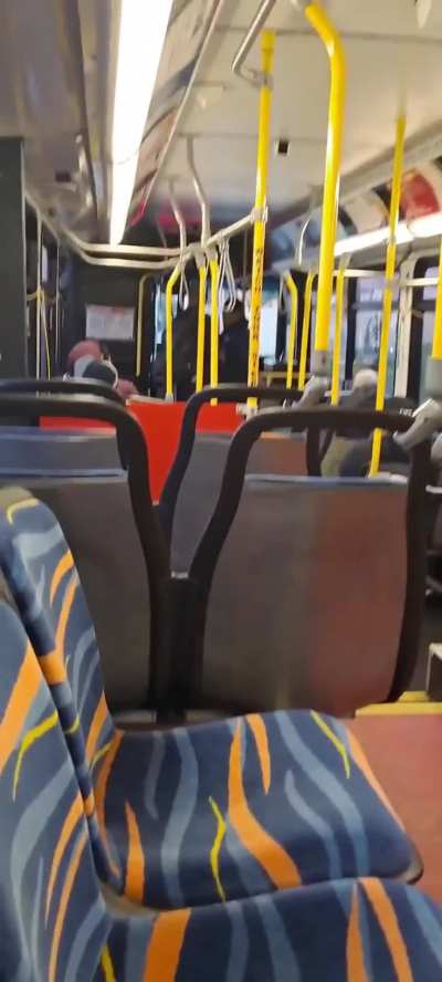 Kevin harasses the bus driver because he wasn't supposed to enter the bus through the front door 🤦🏾&zwj;♀️