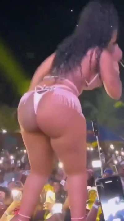 Out on stage