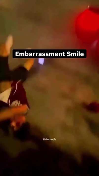 he didn't realize what happened

