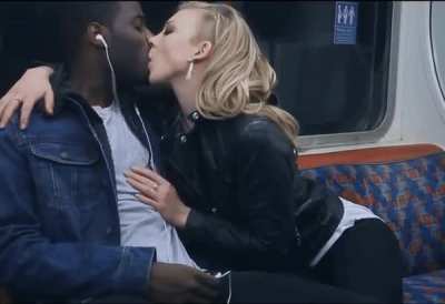 Natalie Dormer, interracial making out in "Hozier - Someone New"