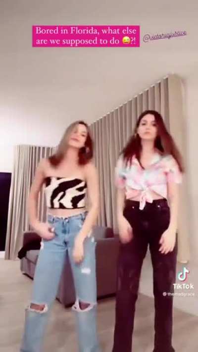She and her sister are hot but she takes the cake!!