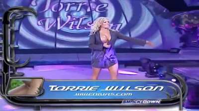 Michael Cole &amp; Tazz's dual response to seeing Torrie coming out, during her entrance for the "Summer Breakout" Bikini Contest on Smackdown! is extremely accurate.