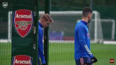 Tierney testing Odegaard&rsquo;s first touch