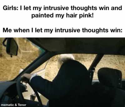 I wouldn't exist if I let them win