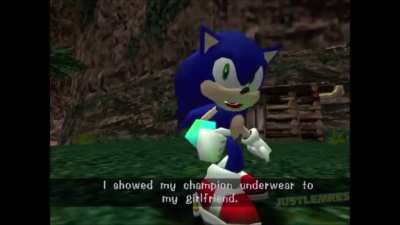 Among this, among that... I'm outta here! (voiced over by me)
