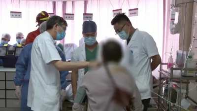 Chinese worker surviving impalement on steel bars