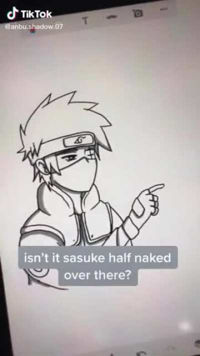 Hmmm that&rsquo;s pretty sus naruto