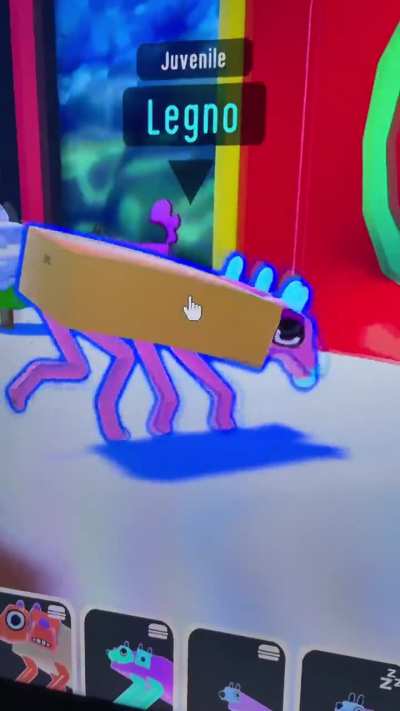 I may have made a galloping/running wobbledog