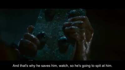 I always thought Batty saved Deckard out of random mercy. Thanks to Ridley Scott's director commentary for pointing out that Roy Batty saves Deckard only after he spits at him in defiance as he is about to fall.
