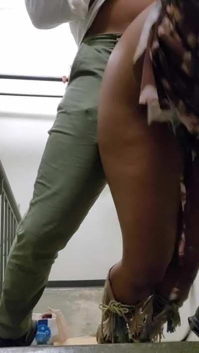 Sounded Like Backfires In The Stairwell