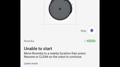 This newer roomba is doing this constantly.
