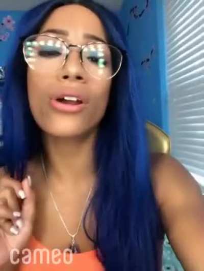 Sasha Banks on Cameo