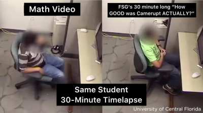 What da camel doing?