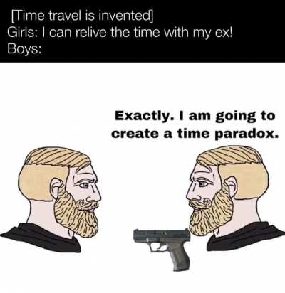Wait, it&rsquo;s a time paradox?