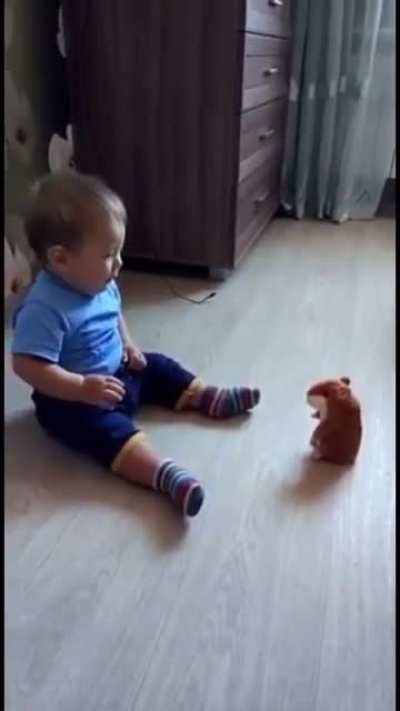 A scream of pure terror