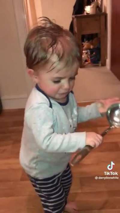 How to calm a crying child.