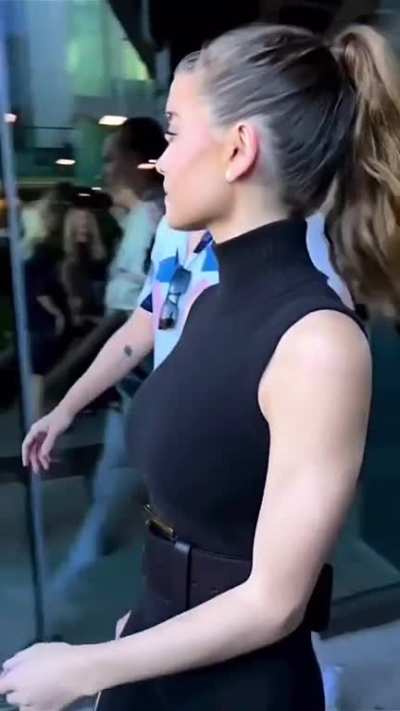 Leni at the Michael Kors Show