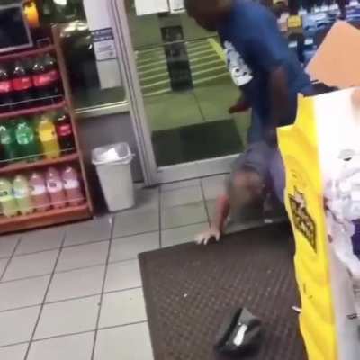 Racist Asks A Black Man " What You Gonna Do" After Calling Him Racial Slurs