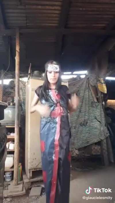 how to do akatsuki cosplay, cool right hehehe