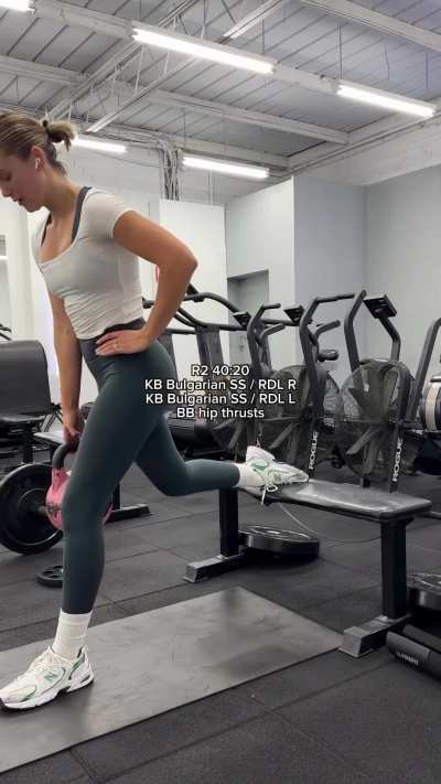Lower body workout