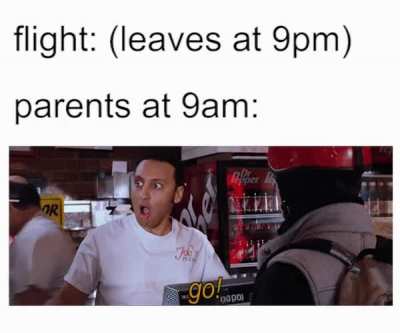 i know being on time means nothing to you, but to me its serious.