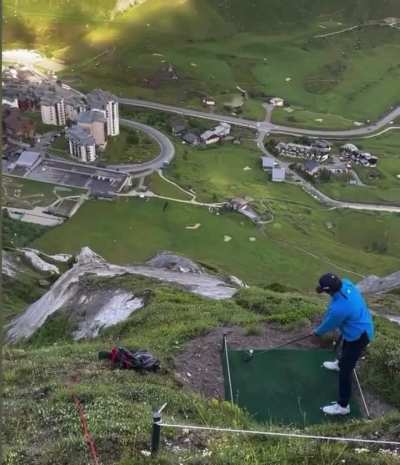 Very high tee time