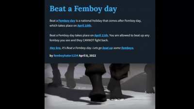 It's today