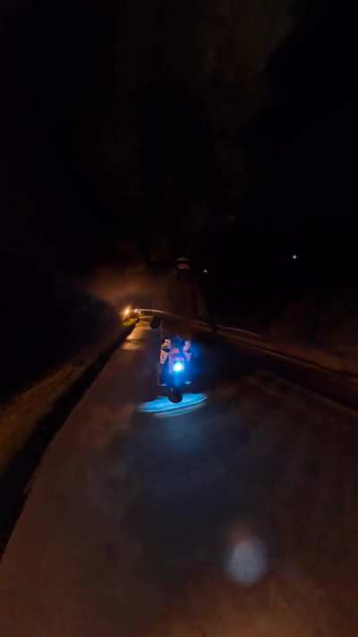 V14 Pro night riding